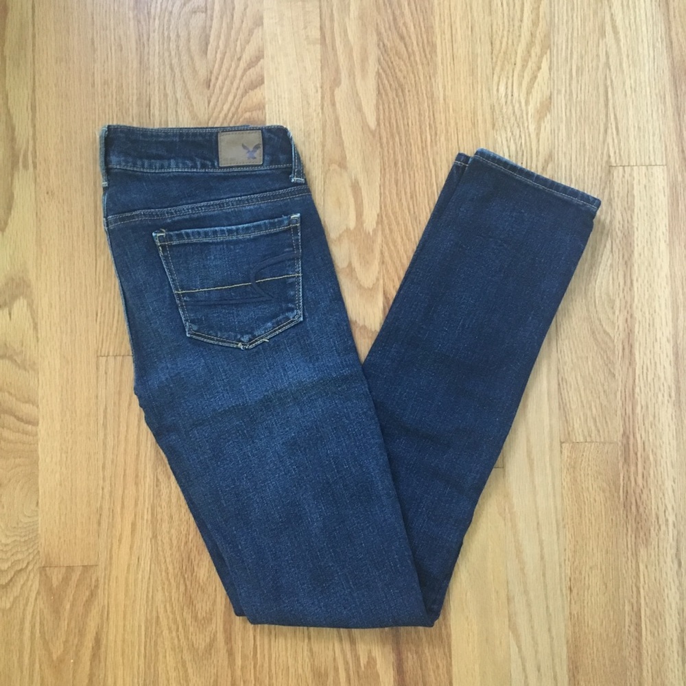 Dark Wash Skinny Jeans AE American Eagle